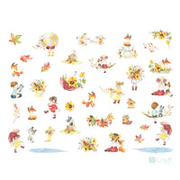 Kleine Herbst-Papierausschnitte – Detailansicht 2 | ARTMIE