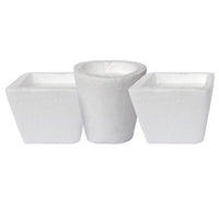 Polystyrol-Töpfe - 3er-Set | ARTMIE
