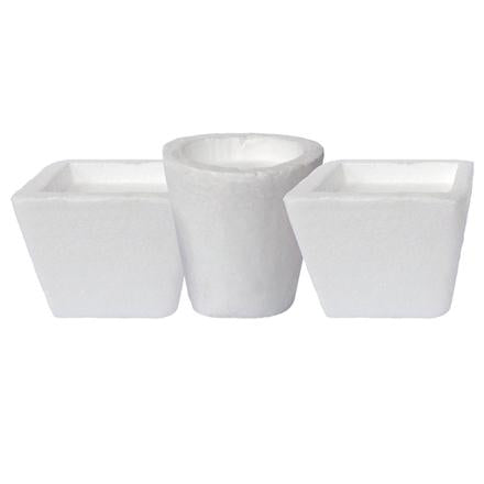 Polystyrol-Töpfe - 3er-Set | ARTMIE