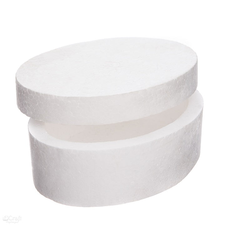 Styroporbox oval 15 x 11 cm | ARTMIE