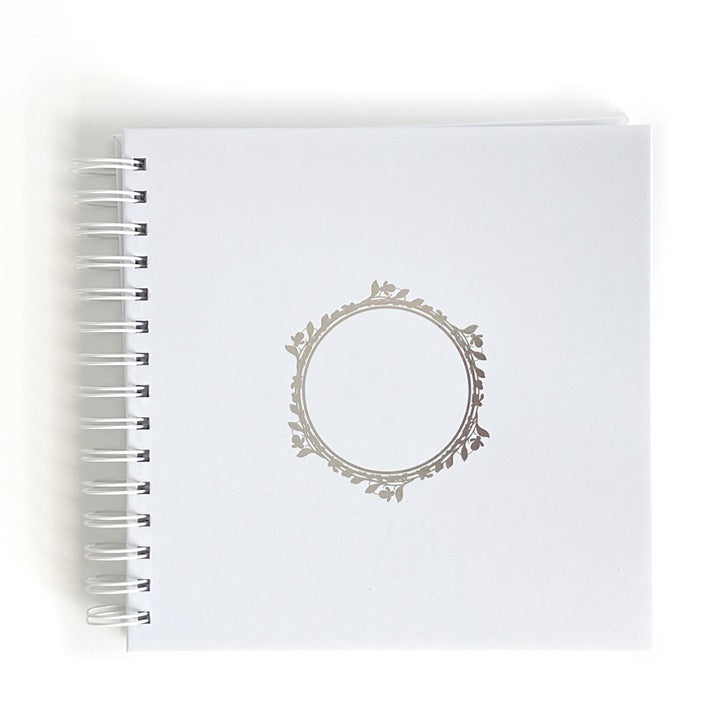 Weißes Scrapbooking Album 20.5x20.5 cm | ARTMIE