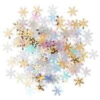 Dekorativer Glitter mit Loch | Schneeflocke 15 g | ARTMIE