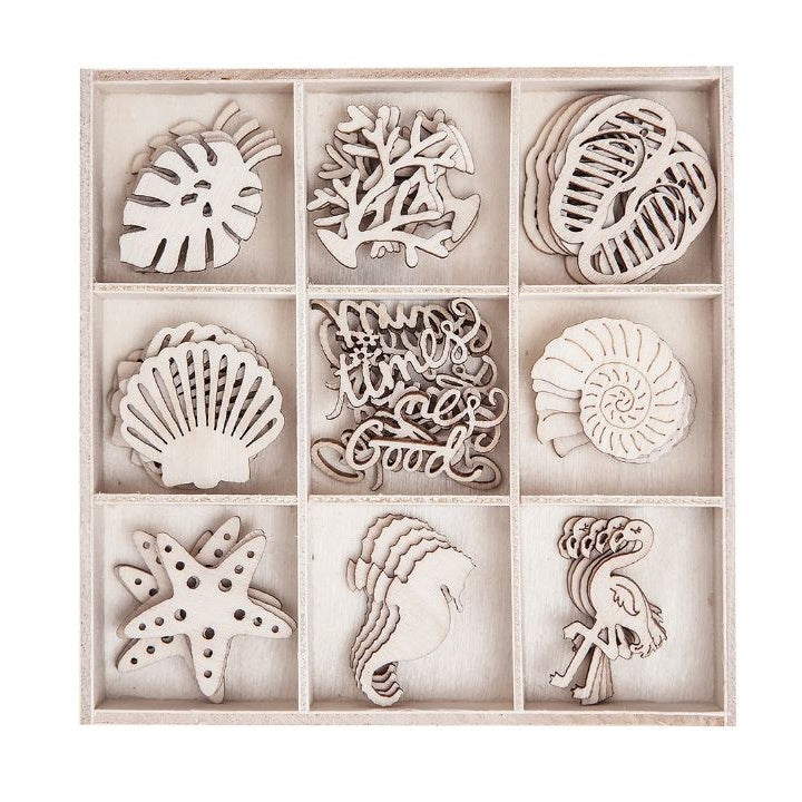 Holz-Marine-Dekor-Set | ARTMIE