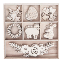 Holz Ostern Ornament Set | ARTMIE