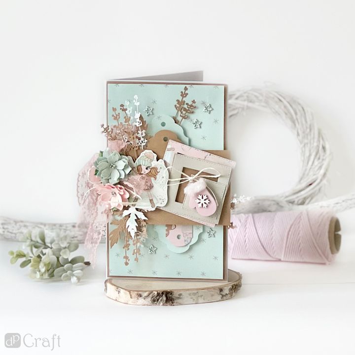 Holzschmuck mit Weihnachtsmotiven 12 Stück | rosa – Detailansicht 2 | ARTMIE