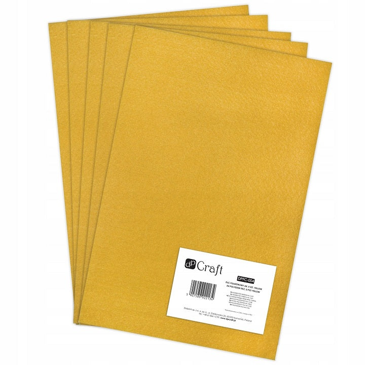 Dekorationsfilz 30 x 20 cm in verschiedenen Farben / 1 Stk. – Gelb