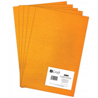 Dekorationsfilz 30 x 20 cm in verschiedenen Farben / 1 Stk. – dunkelgelb