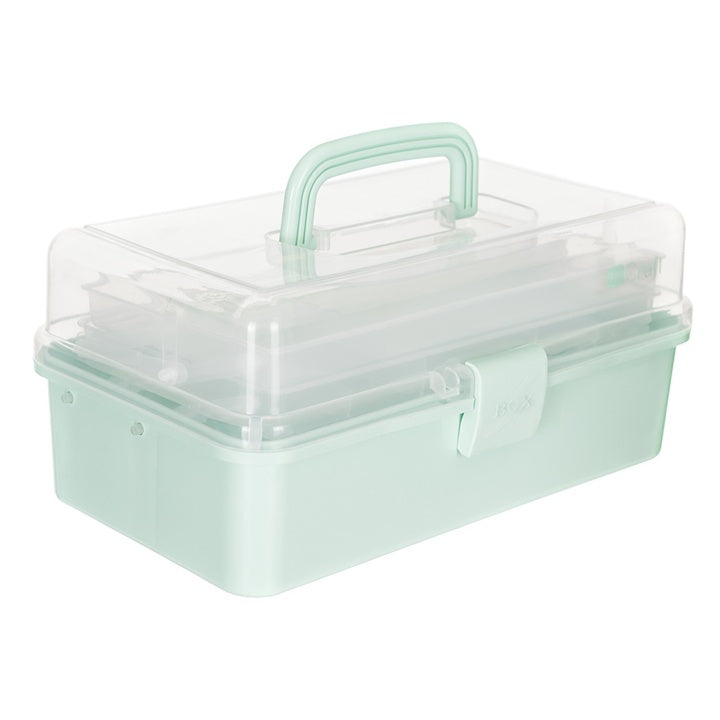 Kunststoff-Aufbewahrungsbox mit Deckel 33x20x14,5 cm | ARTMIE