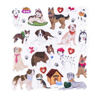 Glitzersticker | Hunde, 27 Stück | ARTMIE