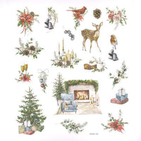 Set mit 19 Weihnachtsaufklebern | Lovely Christmas at Home | ARTMIE