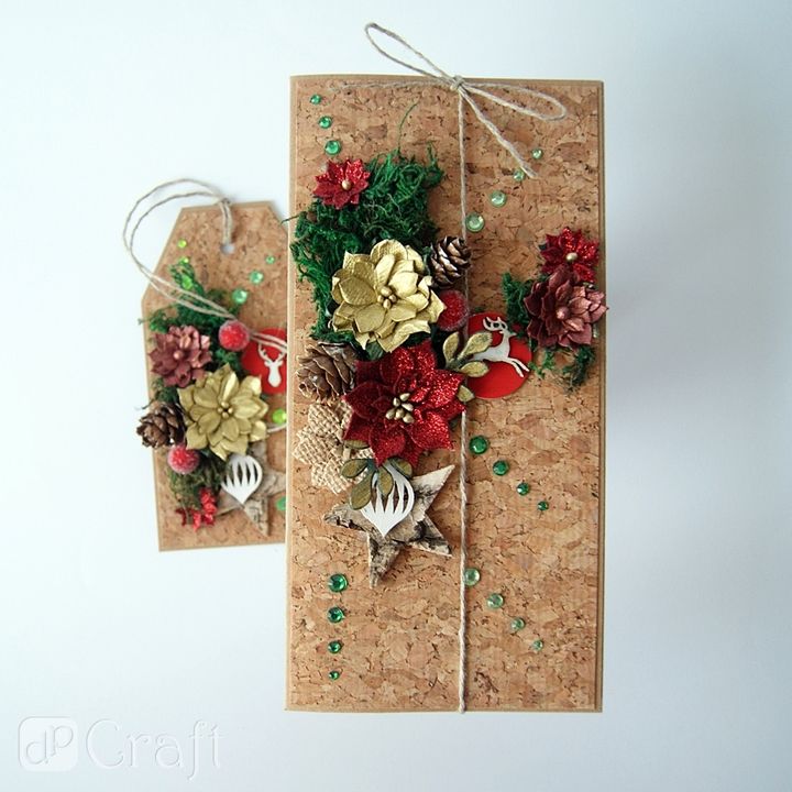 Satz mit 15 Weihnachtsaufklebern aus Karton | Rentier – Detailansicht 5 | ARTMIE