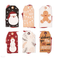 Dekorative Weihnachtsanhänger 24 Stück | Merry and Bright | ARTMIE