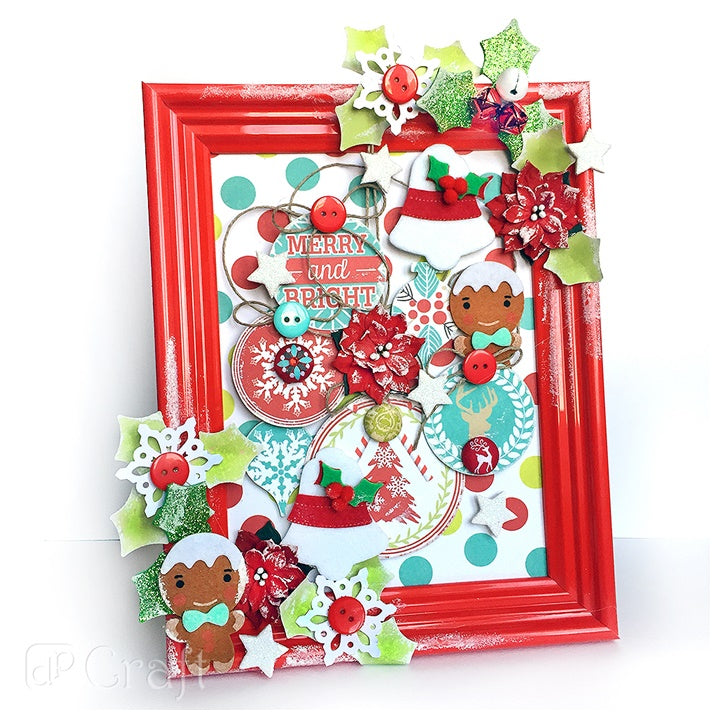Dekorative Stanze 3,7 cm | Schneeflockenmotiv – Detailansicht 3 | ARTMIE