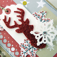 Dekorative Stanze 3,7 cm | Schneeflockenmotiv – Detailansicht 4 | ARTMIE