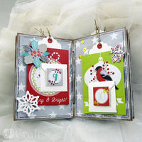 Dekorative Stanze 3,7 cm | Schneeflockenmotiv – Detailansicht 5 | ARTMIE