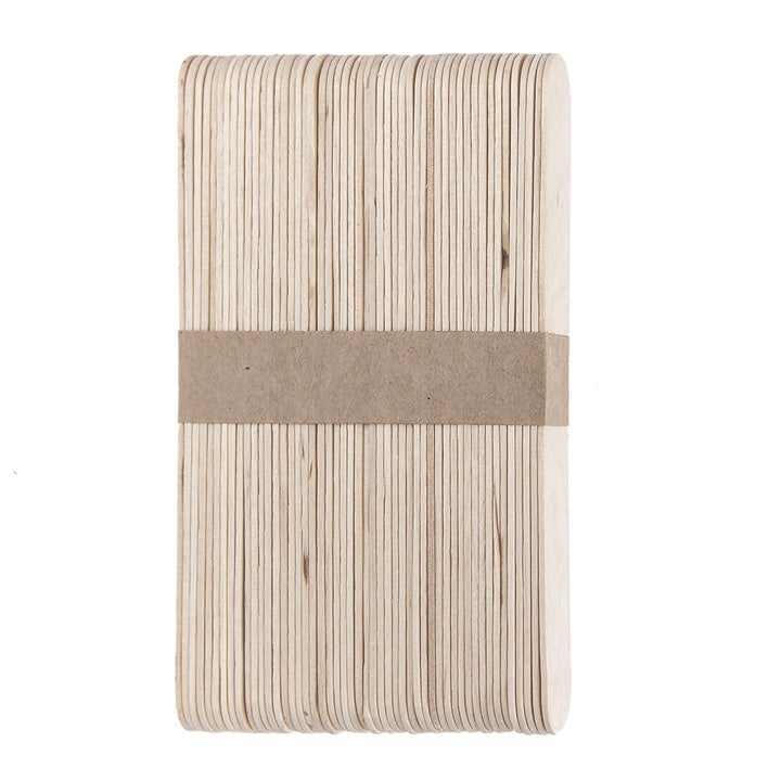 Jumbo-Holzstäbchen - Natur / 60 Stück | ARTMIE