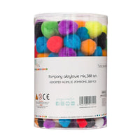 Bunte Acryl Pom Poms – Detailansicht 2 | ARTMIE