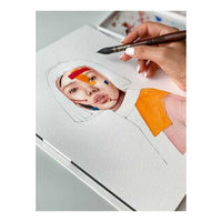 Da Vinci Natural Aquarellpinsel mit Metallspitze – Detailansicht 7 | ARTMIE