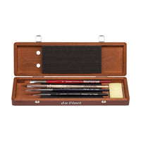 Da Vinci Aquarellpinsel-Set in Holzbox | ARTMIE