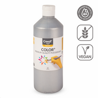 Tempera-Malfarbe Creall CREALLCOLOR 500 ml - Silber
