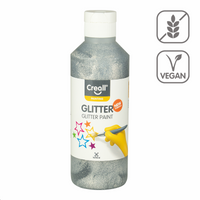 Glitzerfarbe Creall Glitter 250 ml - Silber