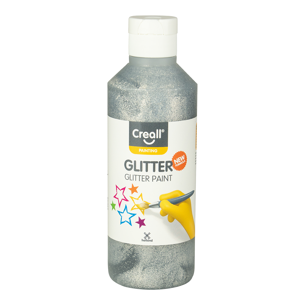 Glitzerfarbe Creall Glitter 250 ml - Silber