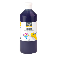 Glänzende Polyvinylfarbe Creall Gloss 500 ml – Violett