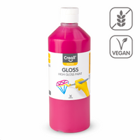 Glänzende Polyvinylfarbe Creall Gloss 500 ml – Magenta