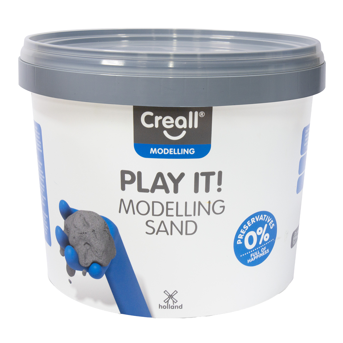 Modelliersand Creall Play it! 750 g im Eimer