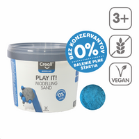 Modelliersand Creall Play it! 750 g im Eimer – Blau