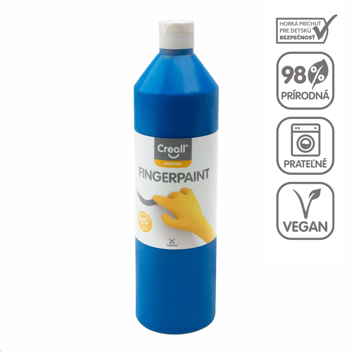Creall Fingerfarbe - 750 ml – Blau