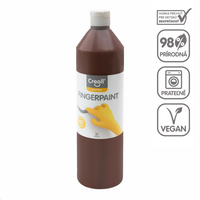 Creall Fingerfarbe - 750 ml – Braun