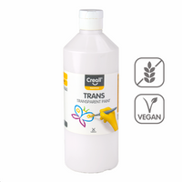 Transparente Farbe Creall 500 ml – Weiß