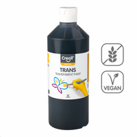 Transparente Farbe Creall 500 ml – Schwarz