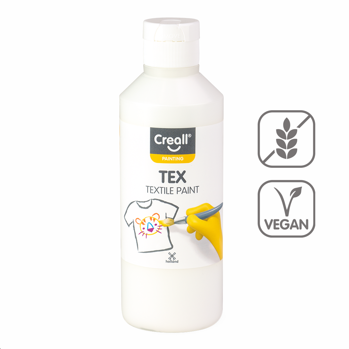 Stoffmalfarbe Creall Tex 250 ml – Weiß