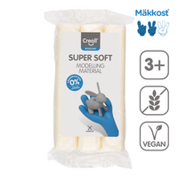 Knetmasse Creall Super Soft 500 g – Weiß