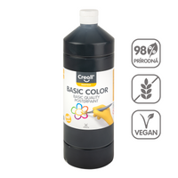 Tempera-Malfarbe Creall 500 ml – Schwarz