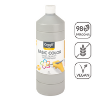 Tempera-Malfarbe Creall 500 ml – Grau