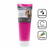 Acrylfarbe Molenaer 250 ml – Magenta