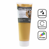 Acrylfarbe Molenaer 250 ml – Gold