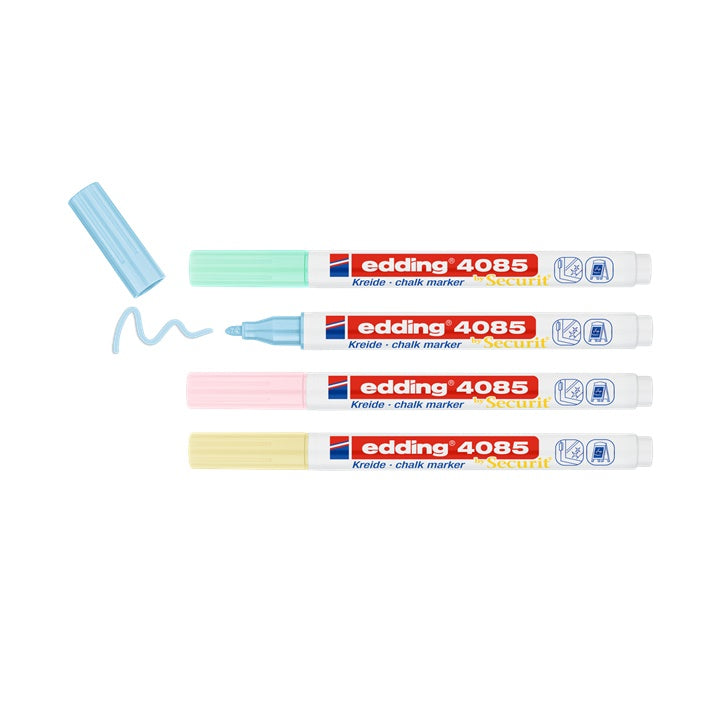 Kreidemarker-Set EDDING 4085 Pastelltöne – Detailansicht 2 | ARTMIE