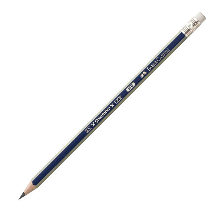 Sechseckiger Premium-Graphitbleistift mit Radiergummi | verschiedene Härten | ARTMIE