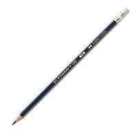 Sechseckiger Premium-Graphitbleistift mit Radiergummi | verschiedene Härten | ARTMIE