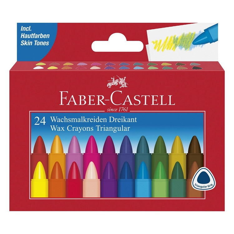 Faber Castell Dreieckige Wachsmalkreiden | ARTMIE