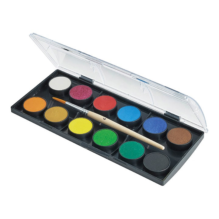 Faber-Castell Aquarellfarben 24 mm - 12 Farben – Detailansicht 2 | ARTMIE