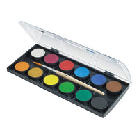 Faber-Castell Aquarellfarben 24 mm - 12 Farben – Detailansicht 2 | ARTMIE