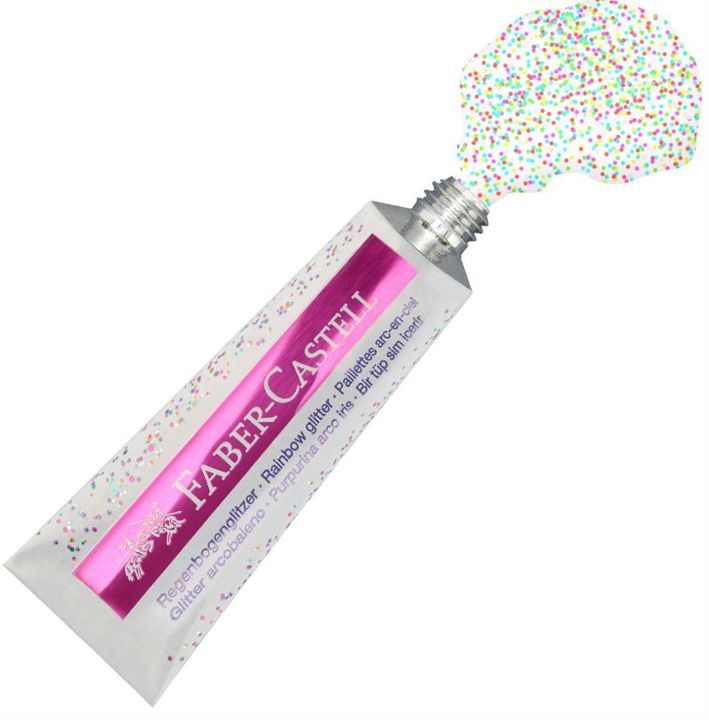 Regenbogen-Glitter für Aquarellfarben 2 x 12ml – Detailansicht 2 | ARTMIE