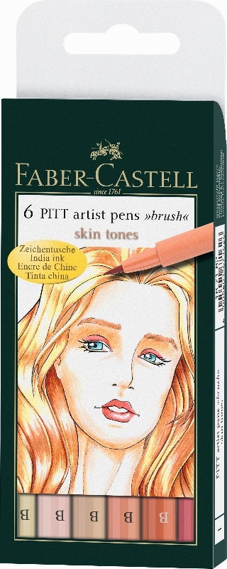 PITT Artistic Pens 6er Set Haut | ARTMIE