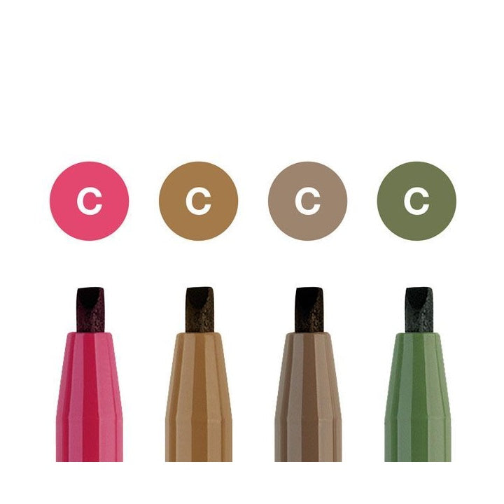 Faber-Castell Pitt Kalligraphie-Stifte - 4er-Set – Detailansicht 2 | ARTMIE