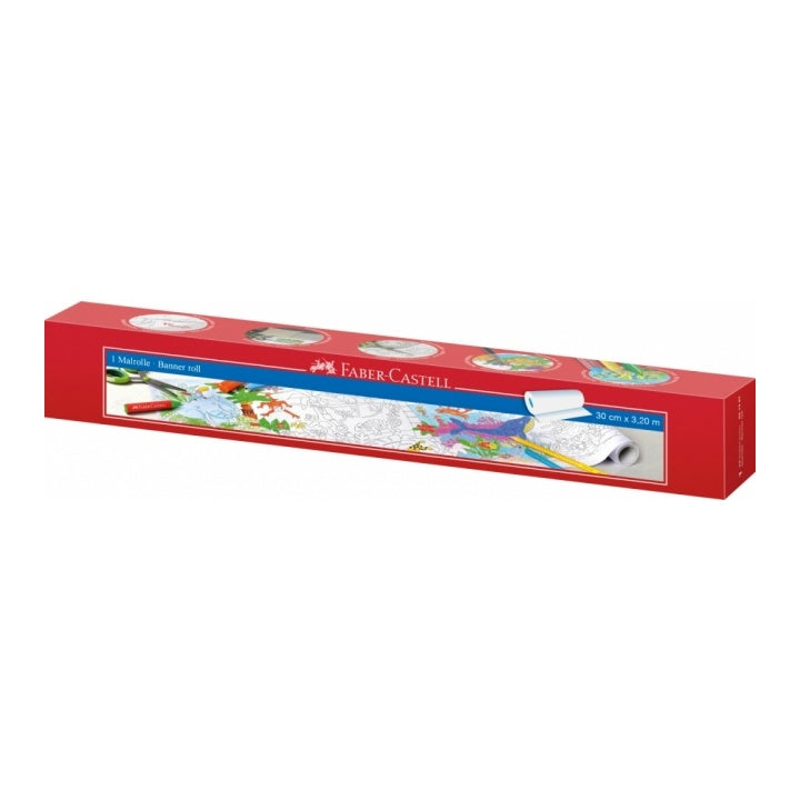 Selbstklebende Malpapierrolle mit Illustration | ARTMIE